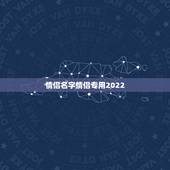情侣名字情侣专用2022，情侣名字情侣专用带符号