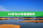63年与69年能婚配吗，95年属猪女跟98年属虎男合适吗？
