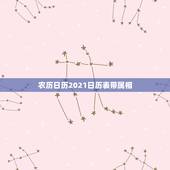 农历日历2021日历表带属相，过年日期2021
