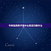 今年生的孩子是什么命五行缺什么，新生儿五行缺查询系统