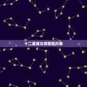 十二星座女闺蜜配对表，十二星座配对指数表