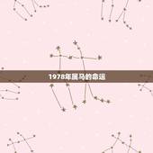 1978年属马的命运，1978年属马的到底是火命还是土命？