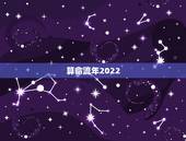 算命流年2022，2022八字流年运势分析