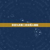 农历九月男二月女鸡人婚配，属鸡婚配表，鸡男跟什么属相最配