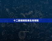 十二属相婚配表生肖婚配，属马的和什么属相最相配 12属相婚配表