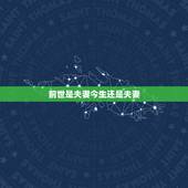 前世是夫妻今生还是夫妻，夫妻今生永别下世还能成夫妻吗？