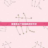 家里有五个属相都虎好不好，家里属虎的多了好么