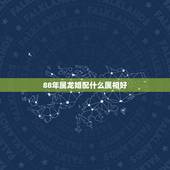 88年属龙婚配什么属相好，属龙的1988年的和什么属性婚配最好