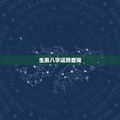 生辰八字运势查询，生辰八字查命运