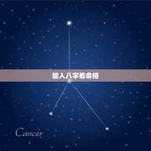 输入八字看命格，从传统生辰八字看命格