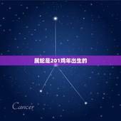 属蛇是201鸡年出生的，鸡年是哪几年出生的