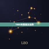 1995年属猪女运势，2022 年95年属猪女婚姻
