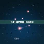 今年100岁是哪一年出生的，2022 年33岁是哪年出生的