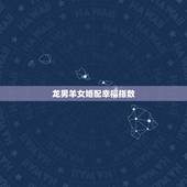 龙男羊女婚配幸福指数，79年属羊女和76年属龙男相配吗有好的未来吗幸福