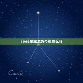 1988年属龙的今年怎么样，属龙1988年（农历）1月29日的命运怎么