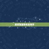 属虎宝宝取名宜用字，属虎男孩起名宜用字