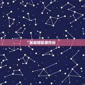 属相婚配表月份，属相婚配表上的月份是阴历还是农历