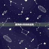 属狗的5月份的运势，白羊座属狗人农历的五月的运势怎样