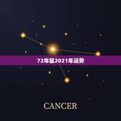 72年鼠2021年运势，72年属鼠摩羯座13年的运势