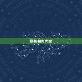 属相相克大全，属相相生相克表