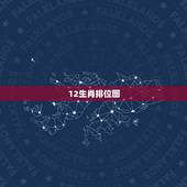 12生肖排位图，12生肖排位表图片