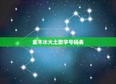 金木水火土数字号码表，金木水火土号码表2017