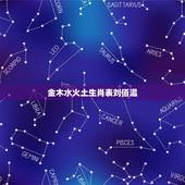 金木水火土生肖表刘佰温，金木水火土对应的生肖