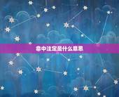 命中注定是什么意思，什么是命中注定