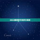 2022属虎的今年多大年龄，属兔的年龄表