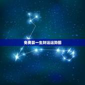 免费算一生财运运势图，免费测人生运势走向