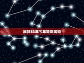 属猪83年今年婚姻离婚，83年属猪2022 年运势