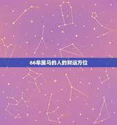 66牟属马的人的财运方位，我今天想去玩麻将，我是66年生属马的女，坐在