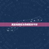 属鼠和属蛇女的婚配好不好，属鼠和属蛇的属相配吗