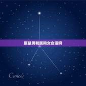 属鼠男和属狗女合适吗，属狗女和属鼠男婚配好吗？