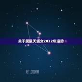 关于属鼠天蝎女2022年运势.的信息