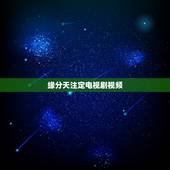 缘分天注定电视剧视频，求英国电视剧《缘分天注定》的下载