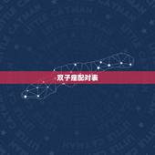 双子座配对表，双子座和什么星座最配。要详细的