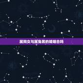 属狗女与属兔男的婚姻合吗，属狗女跟属兔男配不配？