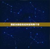 属蛇女微信名旺财吉利两个字，招财又吉利的微信名字最吉利最旺财的微信名