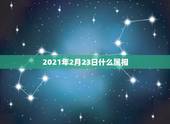 2021年2月23日什么属相，2021年2月3日属什么属相