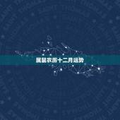 属鼠农历十二月运势，2022 年属鼠爱情运势
