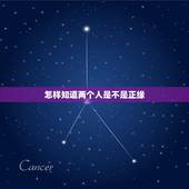 怎样知道两个人是不是正缘，怎么才算两个人有缘分？