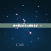 好听顺口的餐饮商标名字，餐饮火锅注册商标有那些好名字？