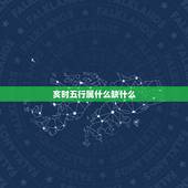亥时五行属什么缺什么，五行属金水火水水