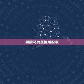 男属马的属相婚配表，男马的更佳属相婚配表