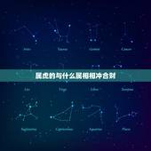 属虎的与什么属相相冲合财，属虎人和哪个属相合财？