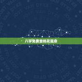 八字免费查桃花算命，八字算命中的桃花日是指