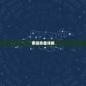 紫薇命盘详解(免费版)，紫薇命盘免费解析