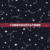 十二属相牛和马为什么不能相配，属马的跟属牛的相克吗？
