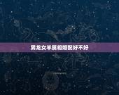 男龙女羊属相婚配好不好，男属龙女属羊婚配好吗？